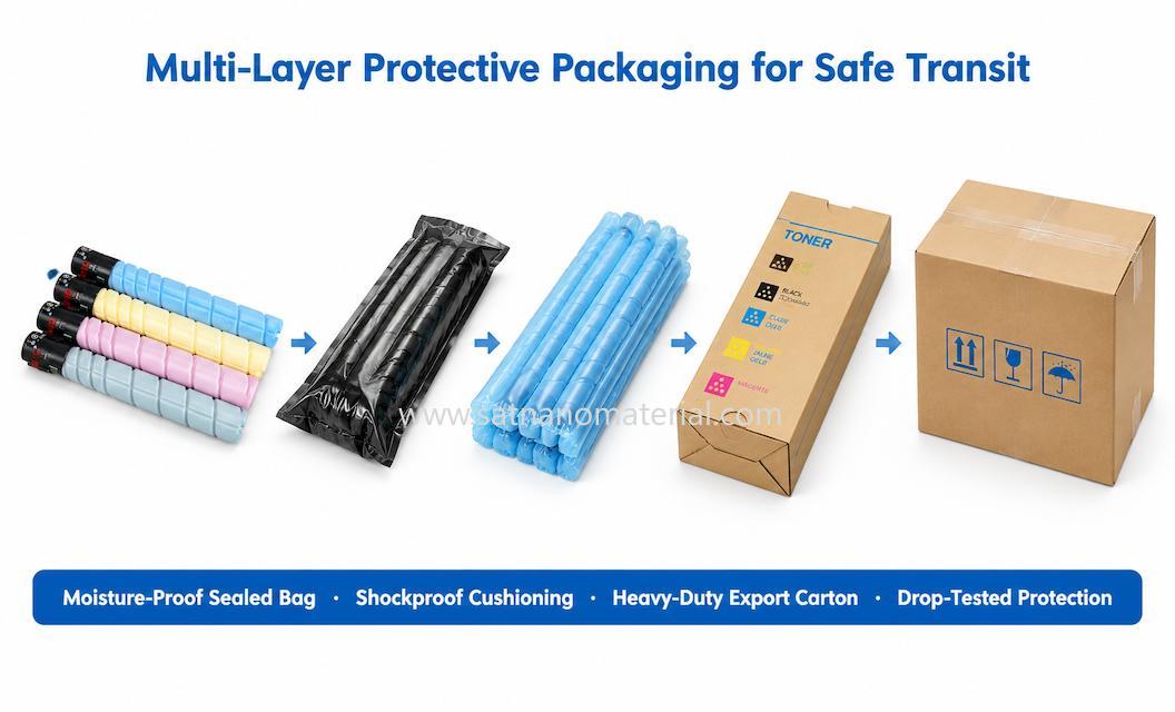 Premium High-Yield Compatible Color Copier Toner Cartridges (TN324 Powder Box)