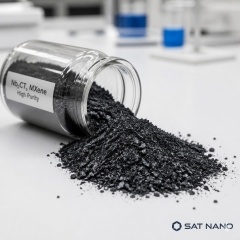 Polvo multicapa de carburo de niobio Nb2CTx MXene