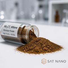Polvo de MXeno de carburo de niobio Nb2CTx de capa única