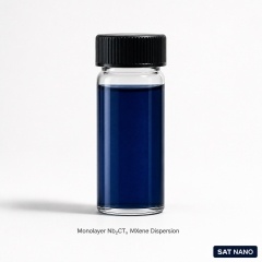 Dispersión de MXene de carburo de niobio de capa única Nb2CTx