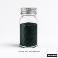 Polvo multicapa de carburo de molibdeno Mo2CTx MXene