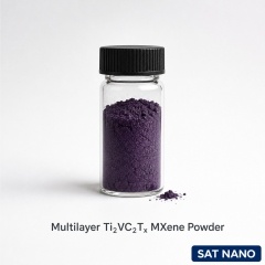 Polvo de MXene de carburo de titanio y vanadio Ti2VC2Tx de capa única