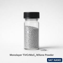 Polvo de MXene TiVCrMoC3 monocapa de aleación de alta entropía