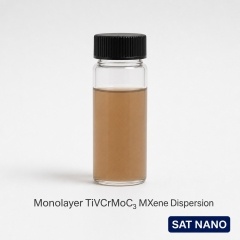 Dispersión de MXene TiVCrMoC3 monocapa de aleación de alta entropía